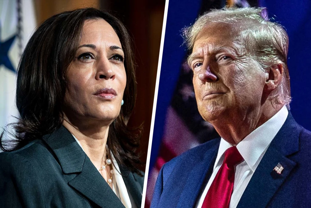Trump, Kamala Harris,
