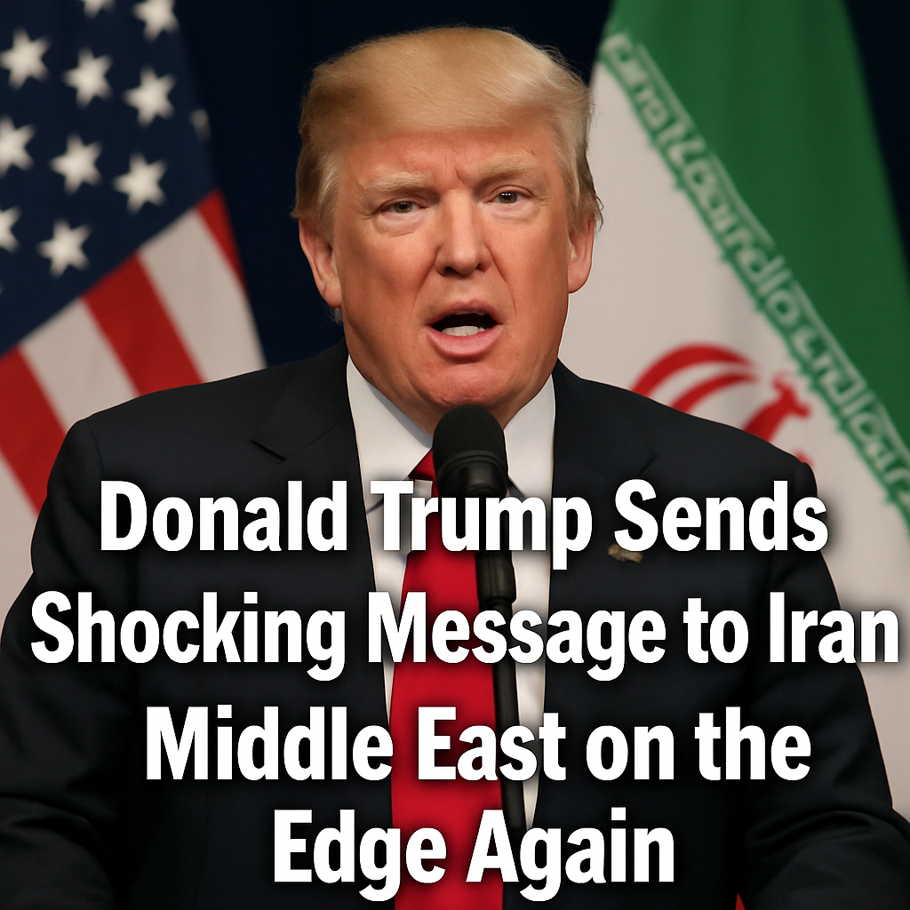 Trump’s Explosive Iran Message Rocks Global Headlines!
